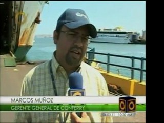 Conferry espera transladar 8000 personas diarias hasta la Is