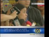 Forenses confirman que Lina Ron falleció por infarto al mioc
