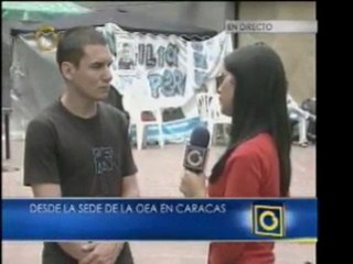 Jóvenes mantendrán vigilia hasta lograr primera fase de acue