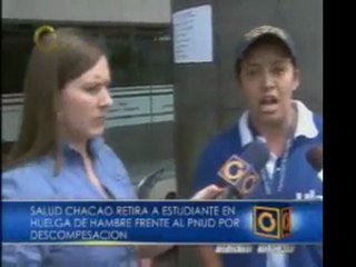 Miembros de Salud Chacao retiraron a Carlos Omar Hernández,