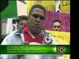 Líderes sindicalistas de Venalum visitaron a la OEA para dar