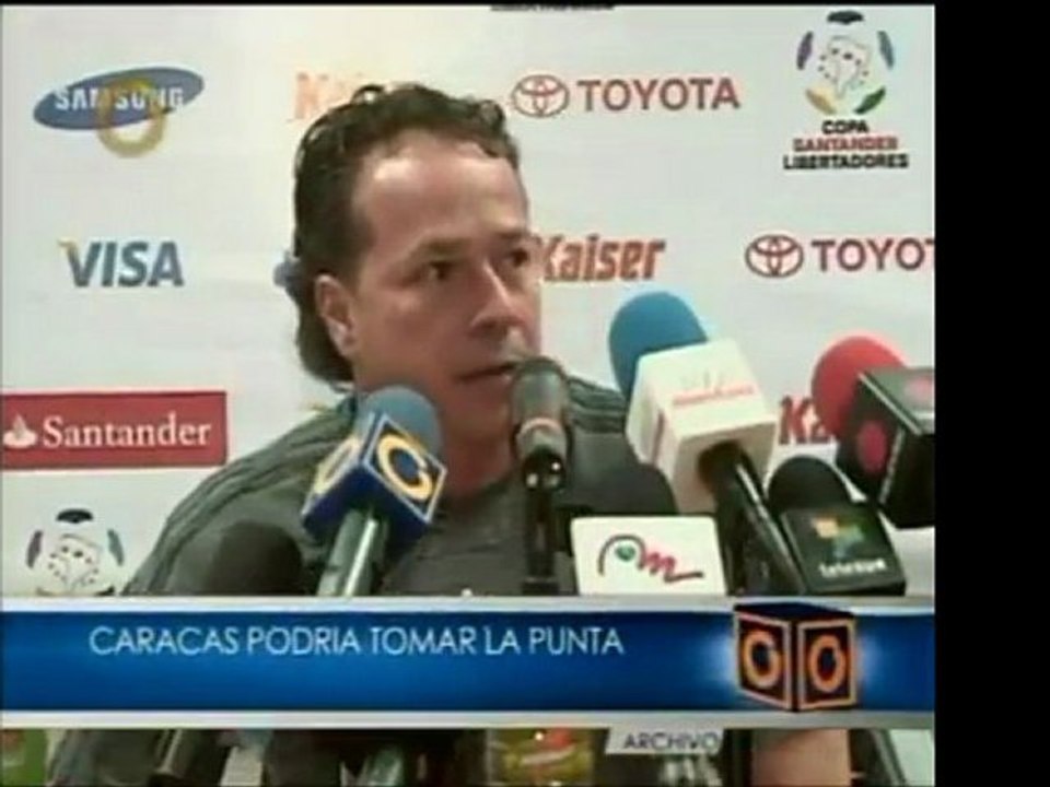 El Caracas Fútbol Club va contra el Universidad de Chile en