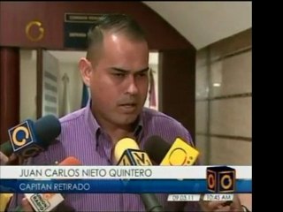 El capitán retirado Juan Carlos Nieto Quintero denuncia desp