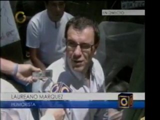 El politólogo y humorista, Laureano Márquez, acudió a la sed
