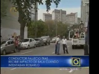 Falleció un transportista tras recibir impacto de bala en un