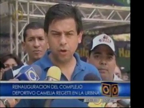 Alcalde del municipio Sucre, Carlos Ocariz reinauguró el com