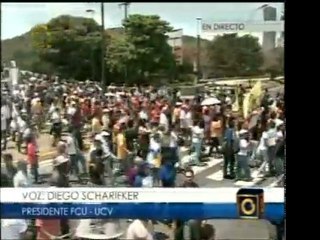 Declaraciones de los participantes de la marcha que va desde
