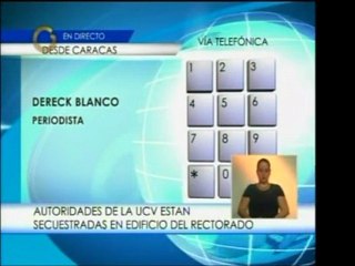 Las actividades de la UCV se encuentran suspendidas por el s