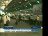 Honduras cerró embajadas en Venezuela, Ecuador, Bolivia, Bra