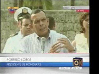 Presidente Lobo declaró que "este es el principio del camino