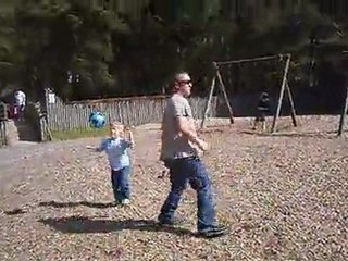 Stevan Getting Spun Round At Monikie