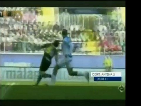 Recuento de los goles de Salomón Rondón con el Málaga