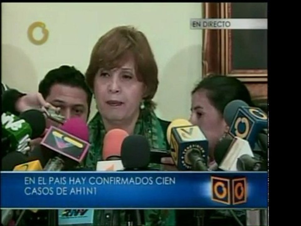 Ministra de la Salud, Eugenia Sader, confirma que hay 100 ca