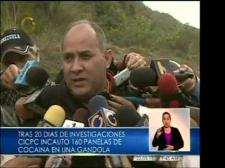 El CICPC intercepta en tazón (Caracas) un cargamento con 160