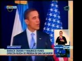 Presidente de Estados Unidos se reúne con el de El Salvador