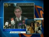 Premio Nobel y ex Pdte. de Costa Rica, Oscar Arias, habla de