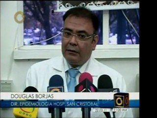 Autoridades sanitarias de San Cristóbal hablan sobre los cas