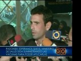 Gobernador del estado Miranda, Capriles Radonsky, descarta e