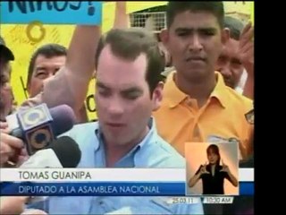 Diputado zuliano de Primero Justicia, Tomás Guanipa, denunci