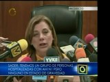 Ministra de Salud, Eugenia Sader, informa de 415 casos del v