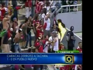 El Caracas Fútbol Club derrotó una vez más al conjunto Aurin