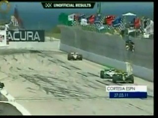 Erensto Viso no tuvo un buen fin de semana en la Indy Car