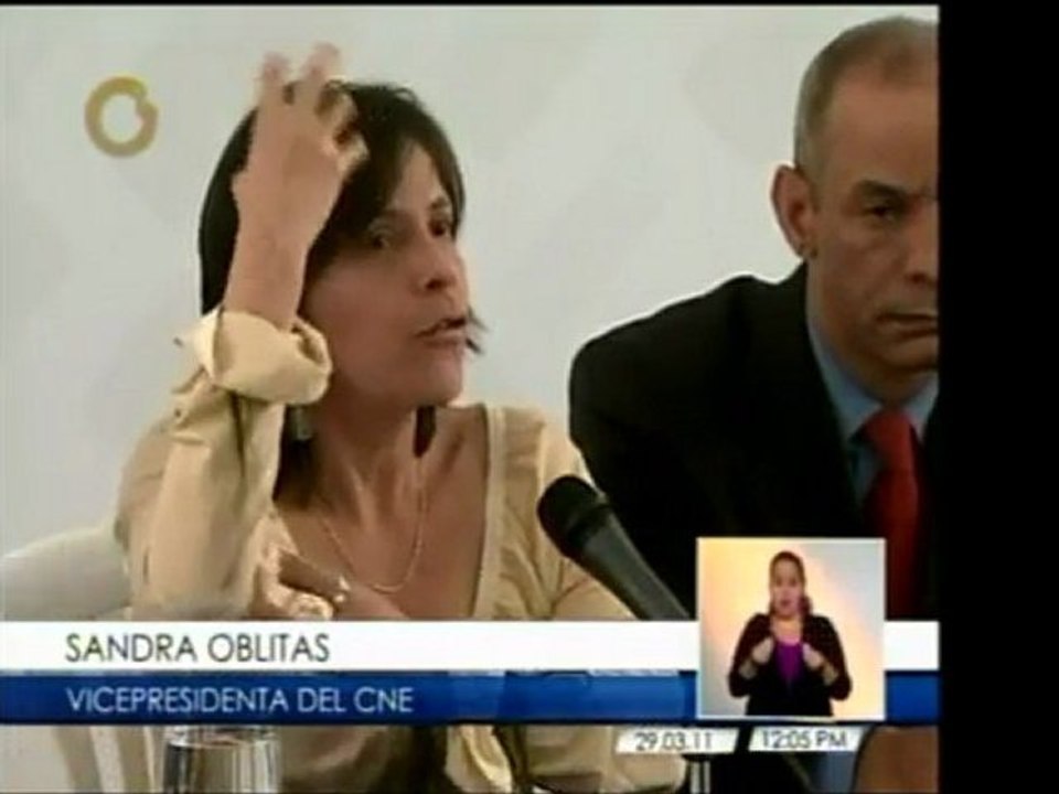 Vicepresidenta del CNE, Sandra Oblitas, dice que oportunamen