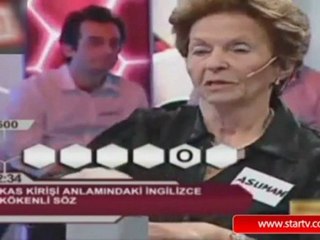 Yarışmada kondom gafı yapan teyze - Hayrettin 'den