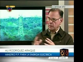 Ministro de Energía Eléctrica afirma que podría desatarse un