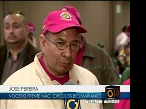 Red de Círculos Bolivarianos obedece llamado del Pdte. Chave