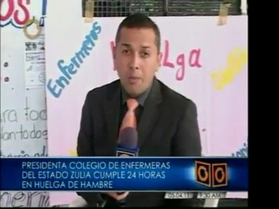 En Zulia y Aragua los enfermeros también realizan una huelga