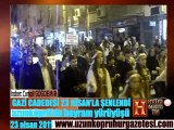 GAZİ CADDESİ 23 NİSANLA ŞENLENDİ 23 NİSAN 2011 Uzunköprü EDİRNE  http://uzunkopruhurgazetesi.co