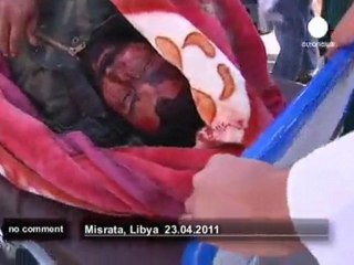Libya: injured soldiers in Misrata are... - no comment