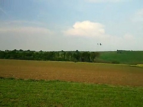 Premier vol de mon planeur 60 pouces carbone