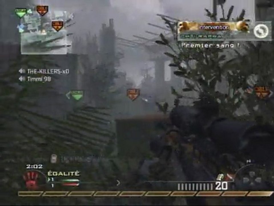 Call Of Duty Modern Warfare 2 Recherche Et Destruction Au Snipe Barrette Call 50