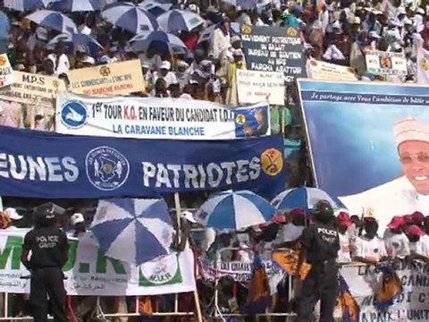 Tchad: le président Idriss Deby grand favori du scrutin