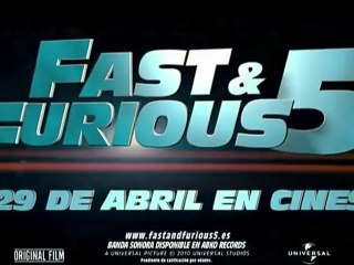 Fast & Furious 5 Spot3 HD [20seg] Español