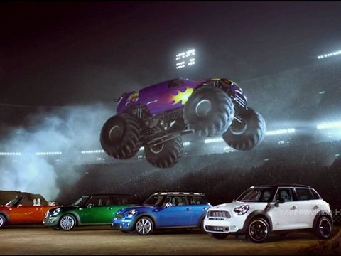 Publicité HD - MINI CLUBMAN / CABRIO (avec le Monster Truck) 2011