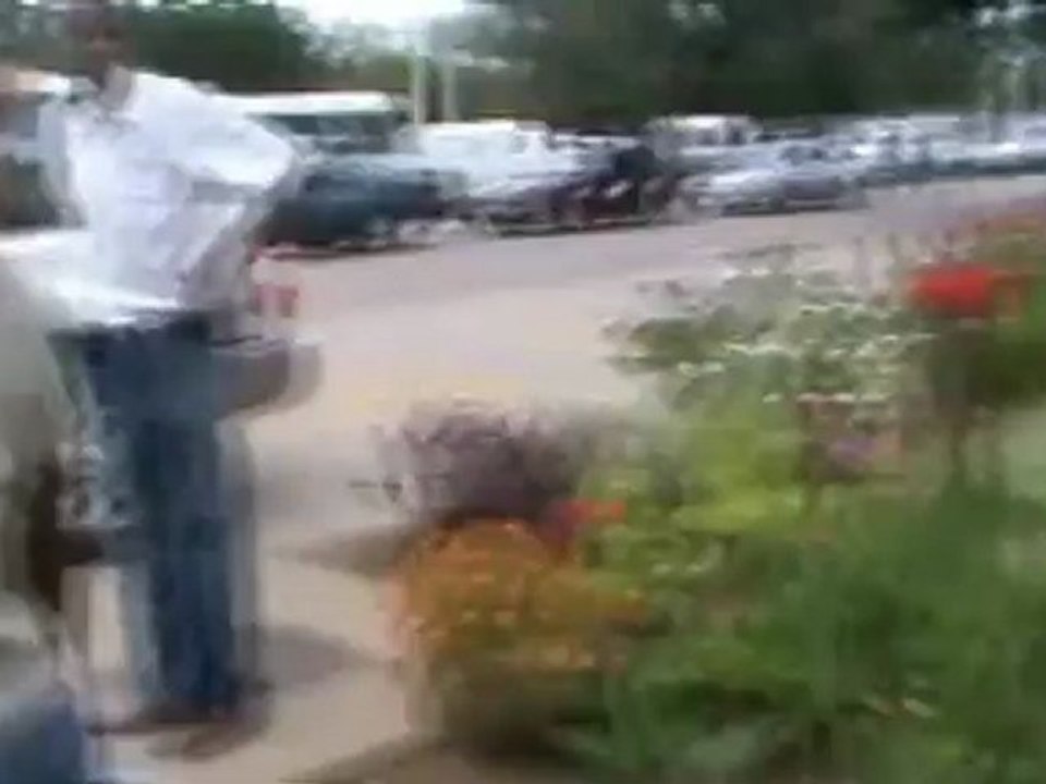 Flygplatsen i Vic Falls (24 april)