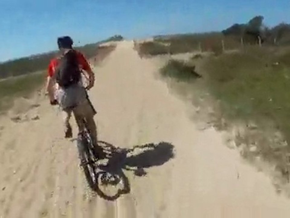 Sortie VTT sur l'île d'Oléron.