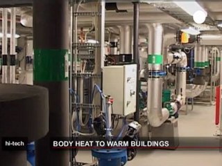 Swedes convert body heat into central heating