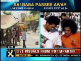 Spiritual leader Sri Sathya Sai Baba passes away