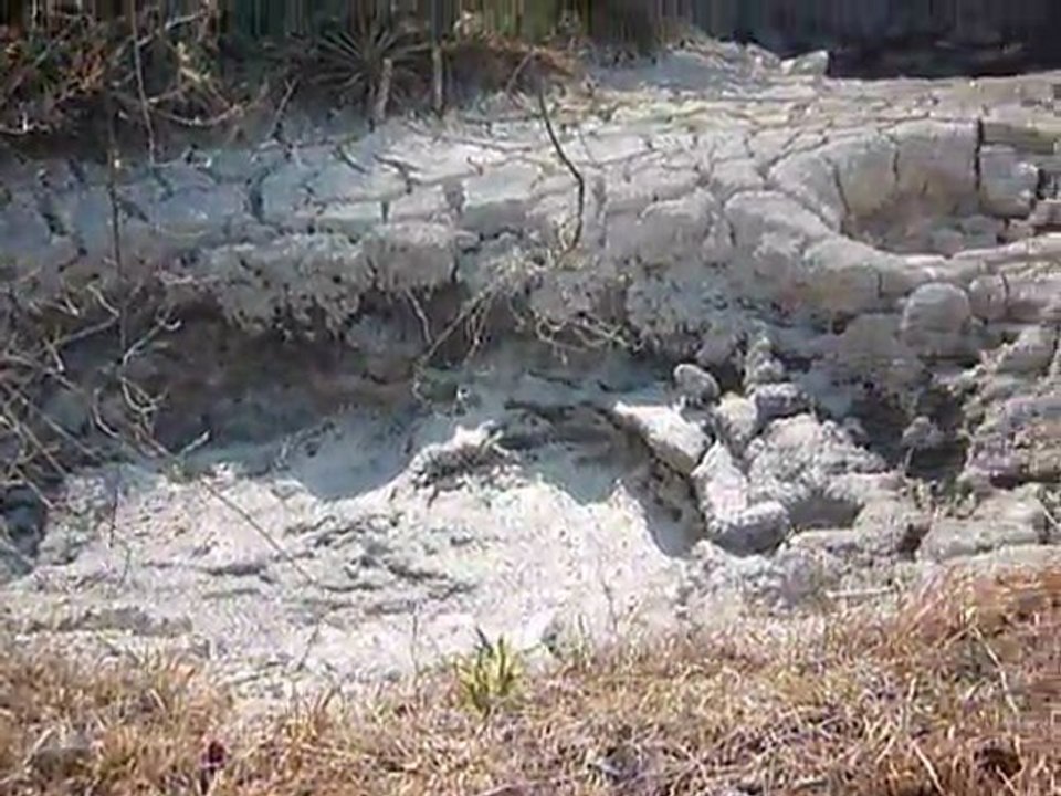 Marre de boue volcanique