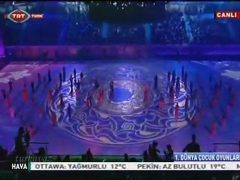6 BİR TÜRK MASALI 1.Dünya Çocuk oyunları açılış töreni TRT