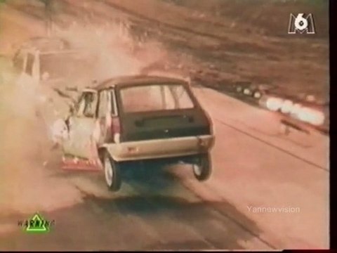 Crash-test - Renault 5 de 1972 - Renault Mégane de 1995