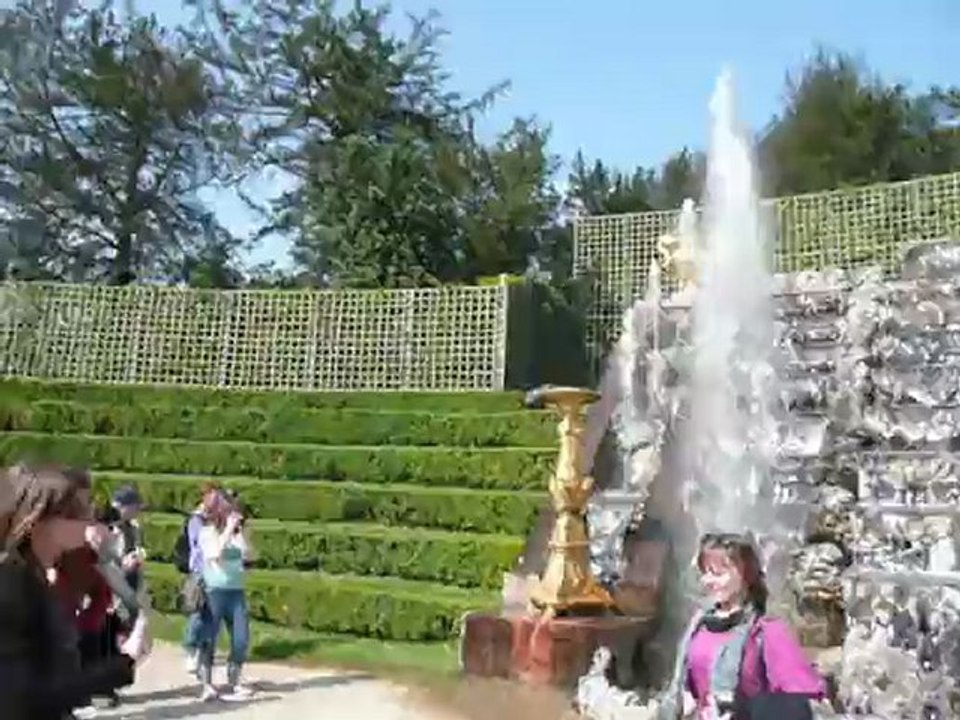 Versailles- Grandes Eaux à la Salle de Bal-