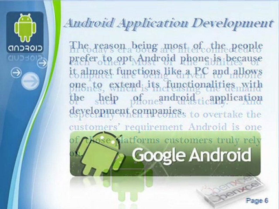 Android Application Development Video - Android App Development, Android Application Developers