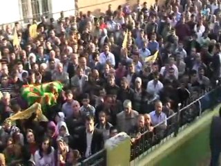 BDP adayı İbrahim BİNİCİ'ye Miting Gibi Karşılama