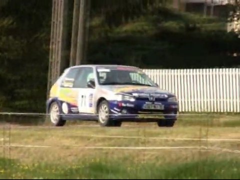 Anthony FRANCK et Julie ROMAIN Rallye Stanislas 2011 ES8