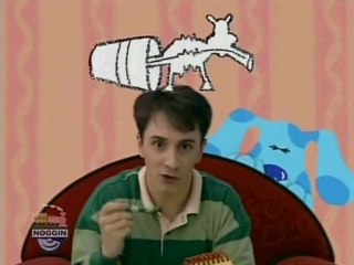 Steve ask to put a cow in a cup and slurp it up with a straw?